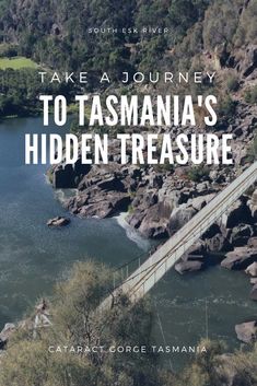 the cover of take a journey to tasmania's hidden treasure