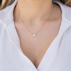 Sweeten up your neckline with the pavé heart necklace. This dainty little design features a pavé stone-studded heart pendant that can be worn alone or layered with other necklaces for a trendy stacked look. Choose from crystals, lab-grown diamonds, or natural diamonds. Pave Heart Necklace, Arabic Jewelry, Heart Necklaces, Everyday Bracelet, Turquoise Bead Necklaces, Greek Jewelry, Evil Eye Jewelry, Religious Jewelry, Everyday Earrings