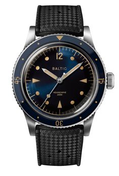 AQUASCAPHE - The toolwatch by BALTIC Watches. - Baltic Watches Watch Companies, Patek Philippe, Sport Watches, Mechanical Watch, Zeppelin, Classic Blue, Automatic Watch