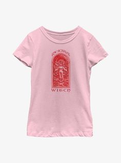 100% CottonWash cold; dry lowImportedListed in youth sizes Pink Scarlet Witch, Fiona Frost, Pop Culture Outfits, Culture Outfits, Doctor Strange Marvel, Multiverse Of Madness, The Scarlet Witch, Her Universe, Girls T Shirt