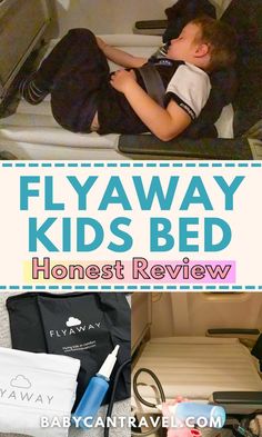 The Flyaway Kids Bed is a game changer for parents flying with toddlers. This portable airplane bed offers a snug and safe sleep solution for your toddler, ensuring a restful flight for your child. Check out our Flyaway Kids Bed review on the blog. Bassinet Diy, Flying With Toddlers, Airplane Bed, Toddler Travel Bed, Flying With A Toddler, Sleeping Hacks, Toddler Beds, Kid Hacks, Kids Bed