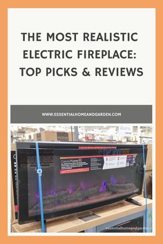 the most realistic electric fire place top picks and reviews for sale in a store