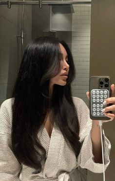 Long Black Shiny Hair, Thick Black Hair Aesthetic, Long Black Hair Haircut, Healthy Dark Brown Hair, Dark Hair Inspo Brunettes, Long Thick Brown Hair, Really Dark Brown Hair, Dark Brown Hair Aesthetic, Long Black Hair Aesthetic