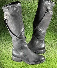 As98 ‘Fergie’ Knee High Boots | Black | Sz 37 (US 6.5-7) | eBay As98 Boots Woman, As98 Boots, Knee High Boots Black, Leather Boots Black, Boots Woman, High Leather Boots, Boots Style, Knee High Leather Boots, Black Leather Boots