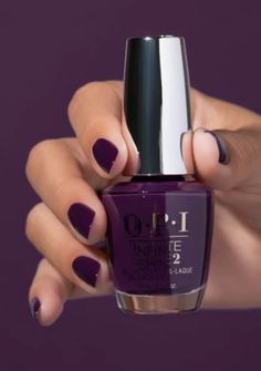 Ode to Autumn: 10 Nail Colors for Fall - Blog | OPI Plum Nail Polish Colors, Opi Halloween Colors, Opi Deep Purple, Opi Nail Designs Ideas, Grape Nail Color, Opi Fall Nail Colors 2024, Dark Nail Colors Fall, Opi Plum Colors, Fall 2024 Opi Nail Colors