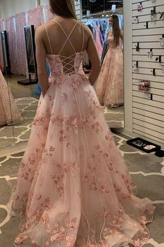 Formal Evening Dresses Long, Long Ball Gown, Evening Dress Long, Graduation Gown, Ball Gown Dress, Pink Evening Dress, A Line Evening Dress, Tulle Evening Dress, Professional Dress