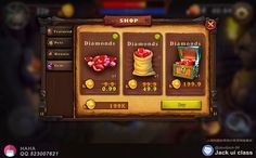 the screenshot shows how to use diamonds and other items in an item creation game