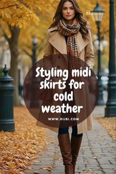 Wool Skirt Outfit, Perfect Winter Outfit, Fall Skirt, Trendy Christmas Outfits