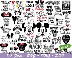 mickey and minnie mouse svg files