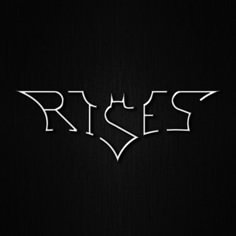 the dark knight rises logo is shown in this promotional poster for the upcoming film,