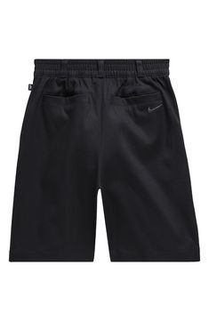 Roomy and ready to roll, these shorts inspired by the world of skating sport chino-style pockets and a touch of stretch to keep your kid moving in comfort. Zip fly with button closure Back elastic waist Front slant pockets; back welt pockets 98% cotton, 2% elastane Machine wash, line dry Imported Skate Shorts, Kids Moves, Chinos Style, Stretch Chinos, Nike Kids, Welt Pockets, Skating, Elastic Waist, Nordstrom