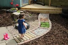 Outdoor Play Spaces, Play Garden, Outdoor Play Areas, Sensory Garden, Kids Outdoor Play, Garden Area, Children's Garden, Natural Playground, Playground Design