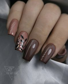 Ongles Beiges, Cowboy Nails, Bright Nail Art, Gel Nails Diy, Trendy Nail Design, Gel Nail Designs, Autumn Nails