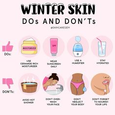 winter skin do’s & don’ts Skincare Benefits, Tips Skincare, Routine Skincare, Healthy Skin Tips