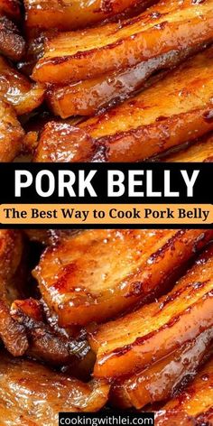 pork belly is the best way to cook pork belly