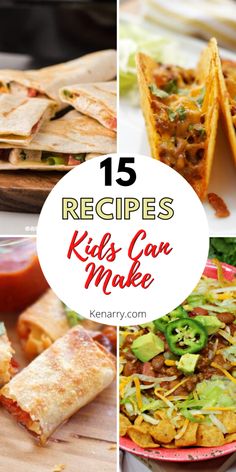 the top five recipes for kids can make