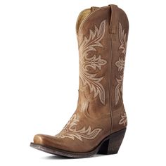 PRICES MAY VARY. 4LR lightweight stabilizing shank for support Removeable All Day Cushioning insole Full-grain leather foot and upper Leather lining Intricate five-row stitch pattern Ariat Womens Boots, Ariat Cowgirl Boots, Nashville Trip, Wedding Boots, Ariat Boots, Country Boots, Western Boots Women, Leather Cowboy Boots, Cowboy Boots Women