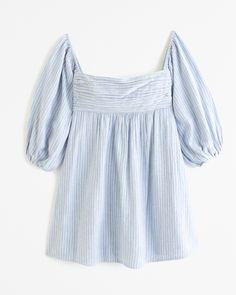 Women's The A&F Emerson Linen-Blend Off-The-Shoulder Mini Dress | Women's Dresses & Jumpsuits | Abercrombie.com Cute Long Dresses, Nails Jewelry, Kendall Jenner Street Style, Shopping Wishlist, Abercrombie And Fitch Dresses, Workout Style, Cotton Sundress, Gym Fits, Story Board