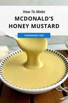 how to make mcdonald's honey mustard