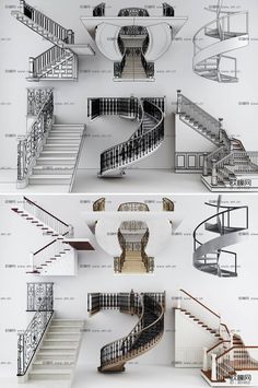 an architectural drawing shows the staircases and steps