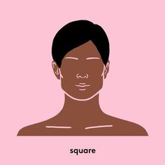 How to Find Your Face Shape Hair Shaped Around Face, Heart Face Shape Haircuts, Haircuts For Triangle Face Shape, Best Haircut For Square Face Shape, Triangle Face Shape Hairstyles, Haircuts For Diamond Face Shape, Haircuts For Diamond Face, Face Shape Chart