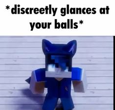 an image of a minecraft cat with text that reads, dissectly glanes at your balls