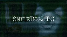 the words smile dog pg are displayed in front of a computer screen