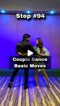 Dance Moves For Couples, Easy Dance Moves Step By Step, Dance Hacks, Simple Dance Steps, Wedding Choreography, Couple Dance Songs, Couple Dance Videos, Bday Celebration, Couple Dance