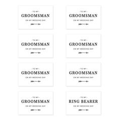 Groomsmen Wedding Day Gift Cards with Envelopes Groomsmen Cards, Wedding Day Cards, Be My Groomsman, Wedding Thank You Gifts, Thank You Card Design, Groomsmen Wedding, My Wedding Day, Script Writing, Cards With Envelopes