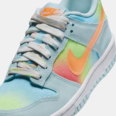 Textile upper Padded/low-cut collar Foam insole Foam midsole Rubber outsole Synthetic swoosh Color: Glacier Blue/Total Orange/White Style: HF4797-474 Heat Map, Nike Model, Jordan 11 Retro Low, Clog Boots, Air Jordan 12 Retro, Jordan 11 Retro, Summertime Fun, Vintage Character