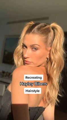 Hairstyle Slick Back, Hairstyle Slick, High Pigtails, Tail Hairstyle, Hairstyle Ideas Easy, Pool Hair, Concert Hairstyles, Pool Hairstyle Ideas, Roll Hairstyle