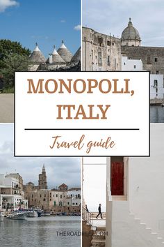 Monopoli, Italy Travel Guide: picturesque landmarks and charming scenery. One Week In Puglia, Puglia Road Trip, Puglia In October, Puglia Where To Stay, Puglia Road Trip Map, Harbor Town, Things To Do In Italy, Photography Resources