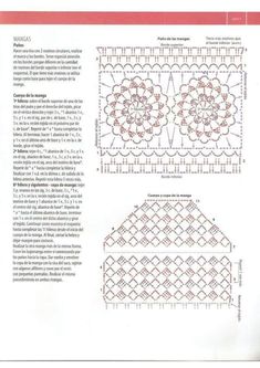 the instructions for crochet are shown in this page, which shows how to make an