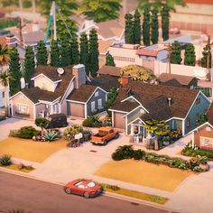 Scandi inspired family home ✨ Speedbuild is up on my channel! • #LINKINBIO Gallery ID: simmarysims #dreamhomedecorator… | Instagram Sims 4 Essentials, Sims4 Lookbook, Treasure Basket, Ts4 Poses, Sims Inspiration, Suburban House