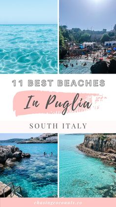 the best beaches in puigliaa, south italy