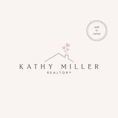 the logo for kathy miller realtor