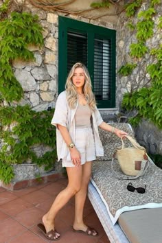 Goa Outfits, Skirt Outfits Summer, Honeymoon Outfits, Summer Trends Outfits, Resort Outfit, Italy Outfits, Summer Beach Outfit, Summer Fashion Outfits, Elegant Outfit