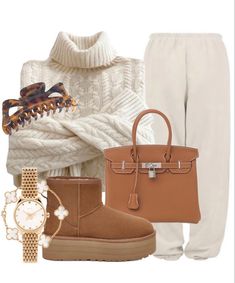 Platform Ugg Outfit, Platform Uggs Outfit, Fall Outfits Comfy, Platform Uggs, Airplane Outfits, Outfits Comfy, Outfit Ideas Fall, Fashion Everyday, Chique Outfits