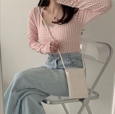 Trendy Outfit Inspo, Ulzzang Fashion, Korean Outfits, Lookbook Outfits, Elegant Outfit, Aesthetic Outfits, Outfits Casuales, Types Of Fashion Styles, Cute Casual Outfits