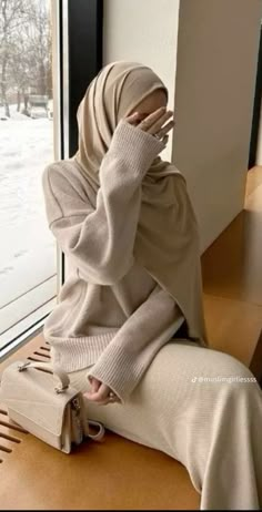 Modest Winter Outfits, Dress Celebrity, Hijabi Fits, Hijabi Outfit, Modesty Outfits