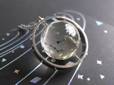 Silver Resin Star Map Zodiac Constellations  Sphere Necklace Pendant Jewelry  Handmade silver globe sphere with a star map necklace pendant charm made with uv resin and silver stars and constellations stainless steel necklace chain perfect celestial astrological gift for her #resin #jewelry #handmade #etsy #silver #constellations #leaf #zodiac #necklace #jewellery #gift #feminine #celestial #astrology #charm #pendant Constellations Map, Astrology Constellations, Sphere Necklace, Odd Things