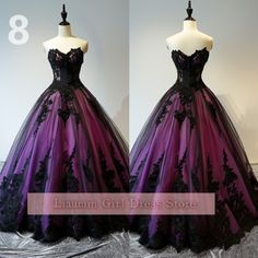 Xv Dresses Purple, Xv Dresses, Bridesmaids Gowns, Strapless Ball Gown, Fashion Purple, Disney Wedding Dresses, Dark Wedding