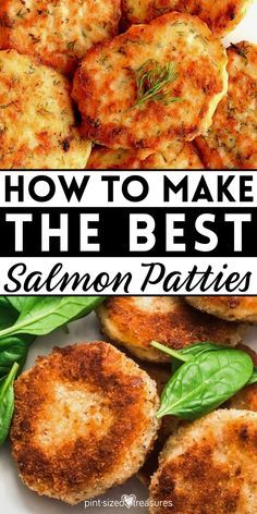 how to make the best salmon patties