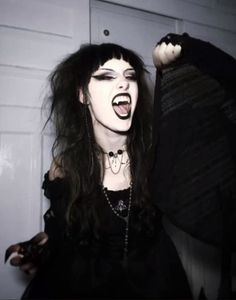 Goth subculture
Goth fashion
Goth vampire aesthetic
Goth girl with fangs Outfits For Women Aesthetic, Gothic Outfits For Women, Goth Instagram, Goth Gifts, Goth Core