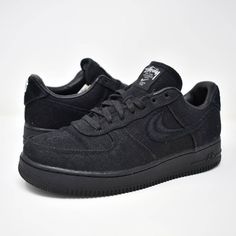 2021 Nike X Stussy Air Force 1 Low Men 8= Women 9.5. Good, Worn Condition Original Box Included Fast Shipping All Sales Final Black Nike Air Force 1 Streetwear With Rubber Sole, Black Nike Air Force 1 Lace-up With Branded Insole, Casual Black Nike Air Force 1 Lace-up, Casual Black Lace-up Nike Air Force 1, Casual Black Nike Air Force 1 With Cushioned Footbed, Nike Air Force 1 Black With Branded Insole, Black Nike Air Force 1 With Round Toe, Casual Black Low-top Nike Air Force 1, Stussy Air Force