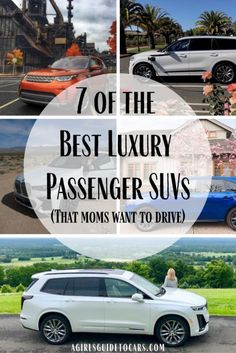 the 7 best luxury passenger suvs that moms want to drive in their car