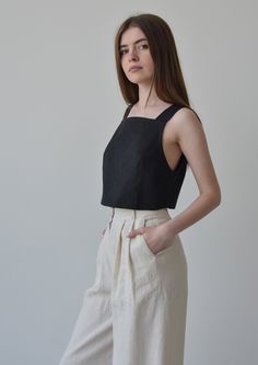 This Crop Tops item by stlKatinStore has 337 favorites from Etsy shoppers. Ships from Ukraine. Listed on 02 Apr, 2024 Linen Summer Crop Top Tank Top, Chic Cropped Linen Tops, Summer Linen Crop Top Tank, Chic Slightly Cropped Tank Top For Summer, Summer Linen Crop Top Blouse, Casual Cropped Linen Top, Cropped Linen Top For Summer, Fitted Linen Casual Crop Top, Casual Fitted Linen Crop Top