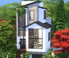 Cozy Outdoor Spaces, Sims House Plans