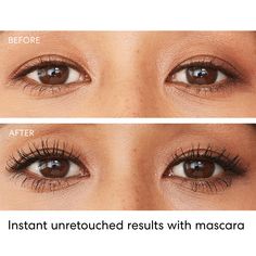 A vegan and cruelty-free mascara and plant-based lash serum that delivers longer, fuller lashes quickly and over time. Cruelty Free Mascara, Vegan Mascara, Longer Lashes, Fiber Mascara, Paddle Brush, Lash Serum, How To Apply Mascara, Bare Minerals, Eye Mascara