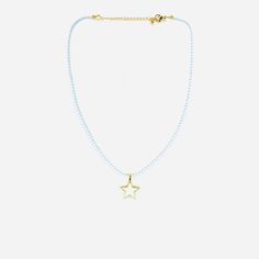 This fun piece screams 90’s nostalgia with this star Necklace design on a 16-inch, hand dipped enamel ball chain necklace. Wear this necklace solo or layered with our enamel dipped mariner necklace. You can’t beat the soft vintage feel of this accessory. -Gold plated over brass, enamel-2mm ball chain- 16-Inch long, plus a 2-inch extension-¾- Inch star Necklace-Lobster clasp 90’s Nostalgia, Ball Chain Necklace, Necklace Design, Star Necklace, Ball Chain, Necklace Designs, Lobster Clasp, Arrow Necklace, 4 Inch